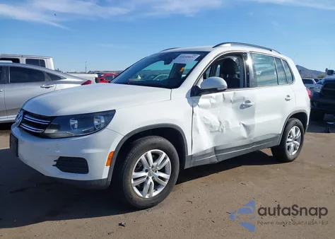 2017 Volkswagen Tiguan 2.0T S из США, поврежденный, VIN WVGBV7AX2HW512698